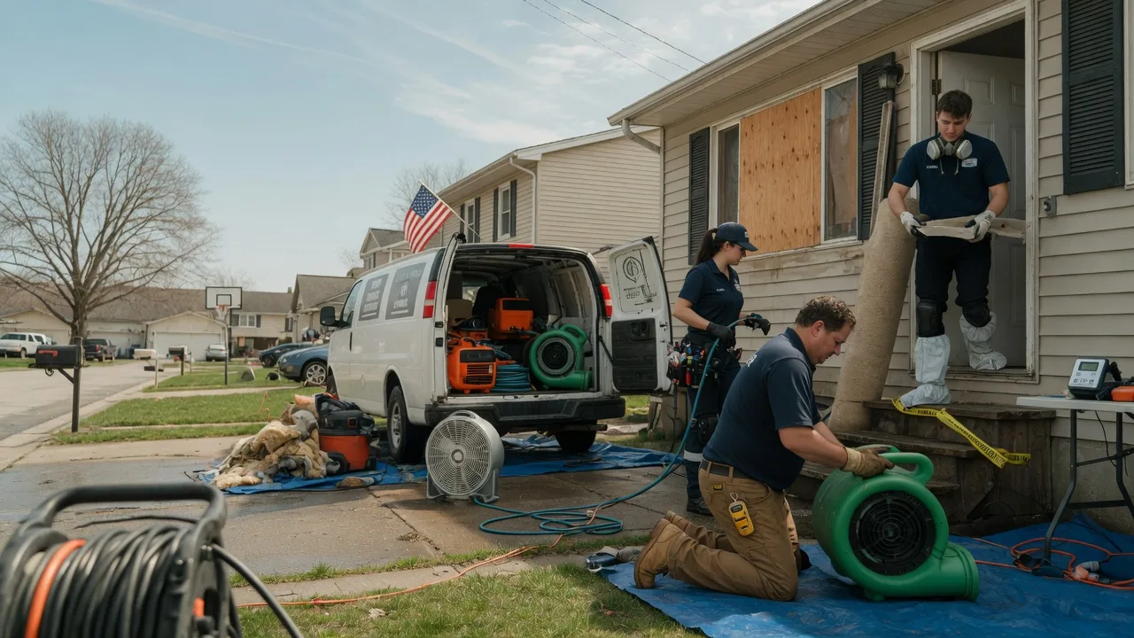 Water Damage Restoration in Geneva, IA near me